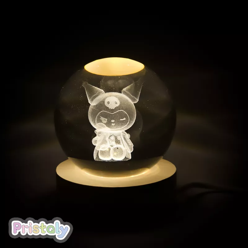 گوی کریستال قطر8 اصلی کلید دار