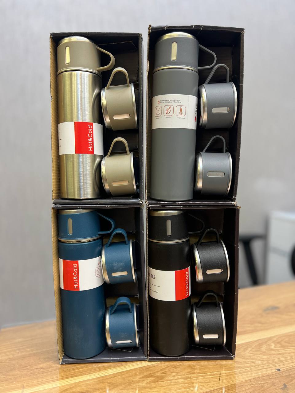 فلاسک ۳ لیوان