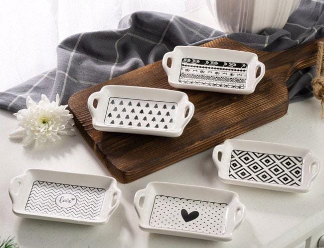 خرما و زیتون خوری مدل rose دو عددی